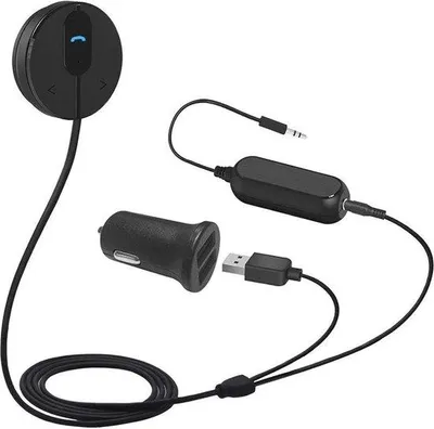 Zdjęcie produktu dla Głośnik samochodowy Bluetooth 5.0 z izolacją akustyczną – zestaw głośnomówiący do smartfonów