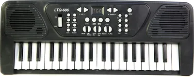 Image de Grand orgue, piano, clavier avec microphone