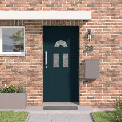 Produktbild von Vordertür Anthrazit 98 x 208 cm PVC
