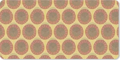 Produktbild von MuchoWow® Schreibtischunterlage Sonnenblumen - Muster - Südamerika 80x40 cm - XXL Mauspad - Gaming Mauspad