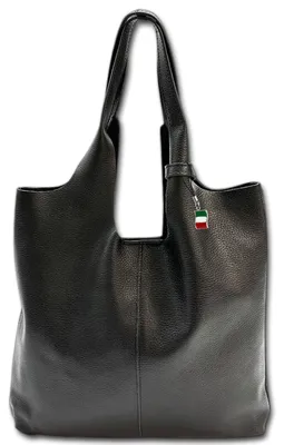 Produktbild von Florence Tasche Shopper Damen aus Leder schwarz 37x5x38cm D3OTF166S1