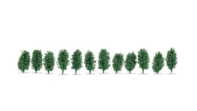 Immagine prodotto di NOCH 21547, H0 (1:87)/TT (1:120), Verde, 12 pezzi