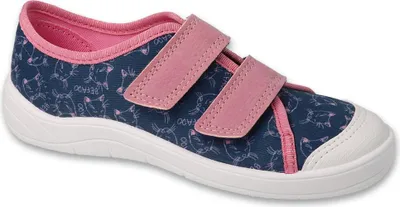 Produktbild von Canvas-Sneaker Befado Tim 772X012 772Y012 blau mit Katzen