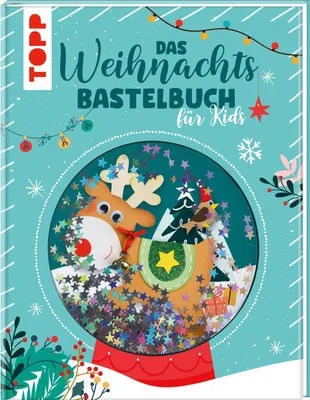 Produktbild von Das Weihnachtsbastelbuch für Kids
