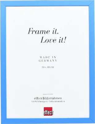 Produktbild von Effekt Holzbildrahmen, Top Cube, 13x13 cm, blau