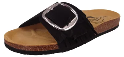 Produktbild von Plakton Damen Komfort Sandalen Bounty 186399 186399 Afelpado Schwarz