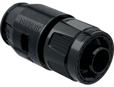 Obrázok produktu pre Geberit GE PushFit prechodka, PVDF, MasterFix, d16 mm x RpMF1/2, 1 ks.