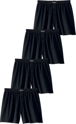 Produktbild von LE JOGGER Weiter Boxer 4 -teilig schwarz Größe 5