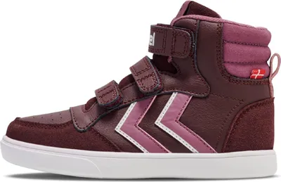 Produktbild von Hummel Stadil Pro Jr High Sneaker Schuhe rot/rosa 215386-3404, Schuhgröße:31 EU