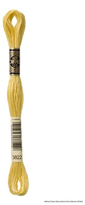 Immagine prodotto di Filato da ricamo DMC Mouline Special 117MC -3822, 6 fili, 8 m