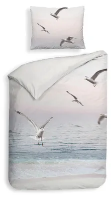 Produktbild von Heckettlane Multi Bettbezug Esma - 155x220 cm + 1 Kissenbezug - Hergestellt aus 100% Baumwoll-Satin