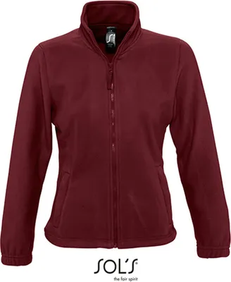 Immagine prodotto di SOLs 54500 | Giacca in pile da donna North con pile anti-pilling - Colore: Borgogna - Taglia: L