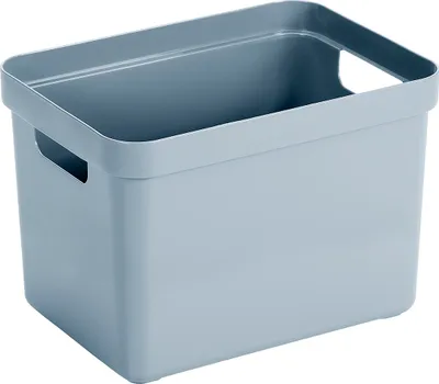 Produktbild von Sunware Aufbewahrungsbox - Kunststoff - blau/grau - 18 Liter