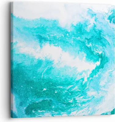Produktbild von Bild auf Leinwand - Leinwandbild - Abstraktion modern - 30x30cm - Wand Bild - Wanddeko - Wandbilder - Leinwanddruck - Bilder - Kunstdruck - Wanddekoration - Leinwand bilder - Wandkunst - AC30x30-3801