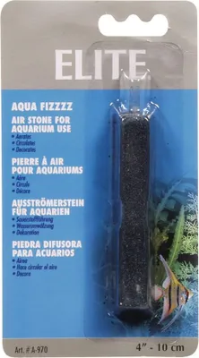 Produktbild von Elite Ausströmer-Stein für Aquarien Trapez, Maße: 10 x 1,8 cm