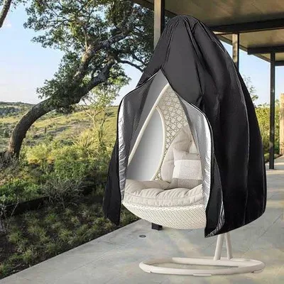 Image de Housse de protection Famanu pour fauteuil suspendu - Imperméable, 190 x 115 cm