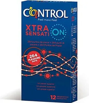 Image de Préservatifs Control Xtra Sensation 12 pièces