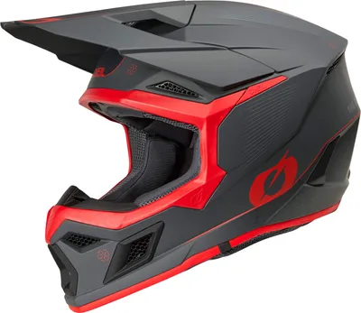 Zdjęcie produktu dla Oneal Kask 3Srs E-Stroke V.26 Szaro-Czerwony rozmiar: L