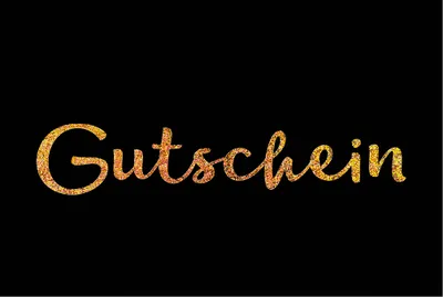 Produktbild von Gutschein - Glückwunschkarte im Format 11,5 x 17 cm mit Briefumschlag