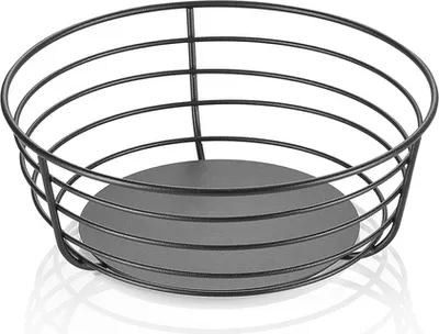 Produktbild von Buffetkorb STEELNEST, Ø 23 cm, Höhe 8,5 cm, pulverbeschichtet, Metall