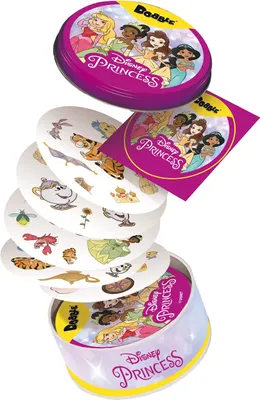 Produktbild von Asmodee Dobble Disney Princess, Kartenspiel, 4 Jahr(e), 15 min