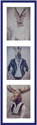 Produktbild von Henzo Napoli Gallery Bilderrahmen 20x69 cm Blau