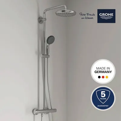 Produktbild von Duschsäule inkl. Thermostat GROHE Vitalio Start 210 chrom 26538000