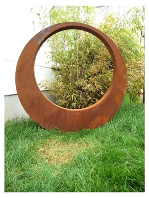 Produktbild von Gartenstecker aus Edelrost - Gartenskulptur aus Metall