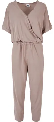 Productafbeelding van Urban Classics dames - Jumpsuit van modal, kleur: duskrose - maat: 5XL