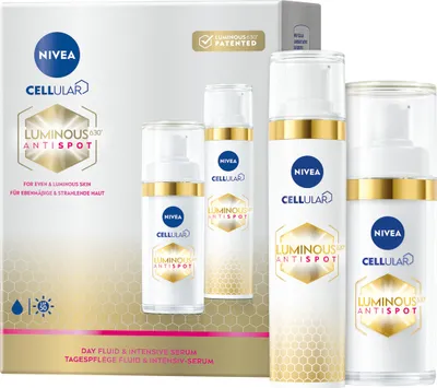 Produktbild von NIVEA Cellular Luminous630® Tagespflege + Intensiv Serum Set Anti-Flecken LSF50