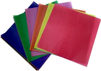 Image de Papier origami transparent 42 g, 20 x 20 cm, 50 feuilles - Galeria Hobby