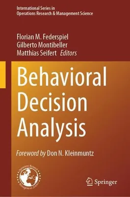 Immagine prodotto di Behavioral Decision Analysis