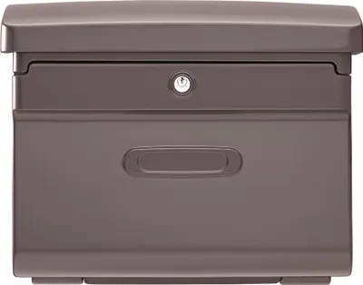 Produktbild von BURG-WÄCHTER Briefkasten Bremen 885 BR mit Zeitungsfach, Matt-Optik, A4 Einwurf-Format, EU Norm EN 13724, Kunststoff