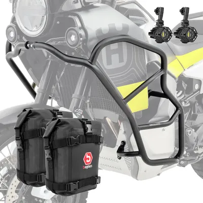 Produktbild von Set Sturzbügel + Scheinwerfer + Tasche für Husqvarna Norden 901 21-25