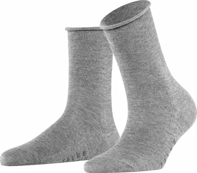 Produktbild von FALKE Damen Socken Active Breeze - Uni, Rollbündchen, Lyocell Faser, 35-42 Grau 35-38 (UK 2.5-5)