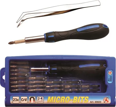 Image de KRAFTMANN 20823 Jeu d'embouts MICRO, 23 pièces