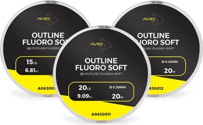 Obrázek produktu pro AVID CARP Outline Fluoro-Soft 20m Průměr 0,45 mm