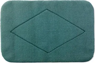 Produktbild von Rhomtuft Badteppich Raute abgerundet Farbe pinie Größe 80x160 cm