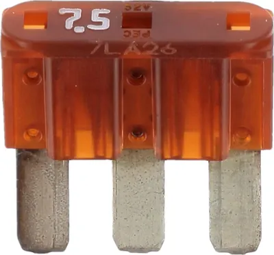 Flachsicherung Micro III, 7,5 A, 32 V, 5 Stück