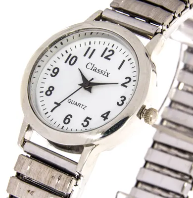 Produktbild von Damen Classix mit Zugband Farbe silber 29mm
