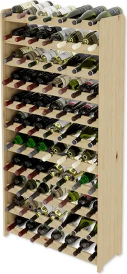 Produktbild von Flaschenregal Weinschrank Weinständer Weinregal für Flaschen RW-3-77 Natur LENMAR