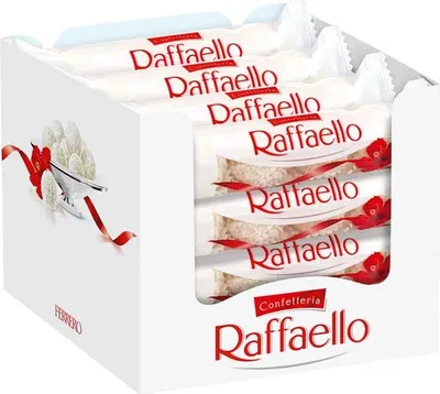 Produktbild von Ferrero Raffaello 16er Big-Pack (16 Stangen x 40g)