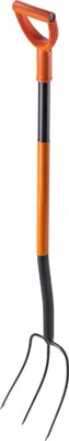 Obrázek produktu pro KADAX vidle "Getas", ergonomické zahradní vidle se 3 hroty, 135 cm