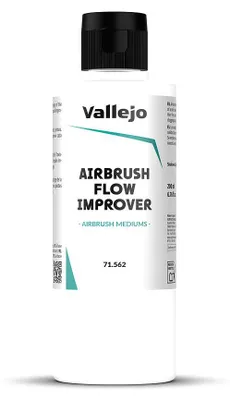 Immagine prodotto di Vallejo Airbrush Flow Improver 200 ml. Diluente per aerografo. Migliora la fluidità dei colori acrilici senza alterarne le qualità.
