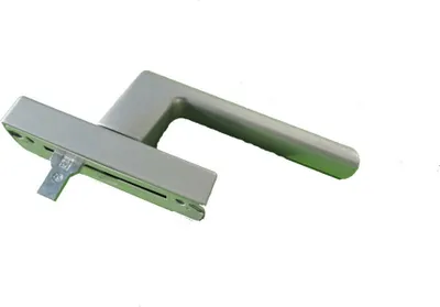 Produktbild von Siegenia Getriebegriff LM4200 Fenstergriff Alu Silber EV1 84mm/98mm 253137