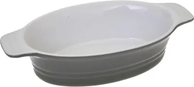 Produktbild von Platte oval rechteckig 22x11.5x5cm steingut - 5 five simply smart
