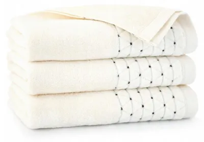 Produktbild von Handtuch - 100% Baumwolle - 500 g/m2 - 70x140 cm - Extra Saugfähig - Creme - hohe Grammatur - OSCAR