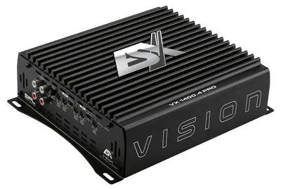 Obrázok produktu pre ESX VX1400.4 PRO, D, 4 kanály/kanálov, 350 W, 1400 W, 50 - 5000 Hz, Čierna