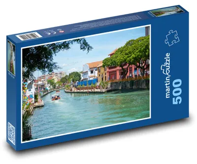 Produktbild von martinpuzzle - Puzzle 500 Teile - Der Fluss