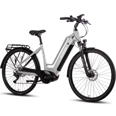 Produktbild von SAXXX E-Bike Cityrad 28 Zoll Damen Herren – 80 Nm Mittelmotor – 540 Wh Akku – bis 100 km – Shimano Deore 10-Gang – Hydraulikbremsen